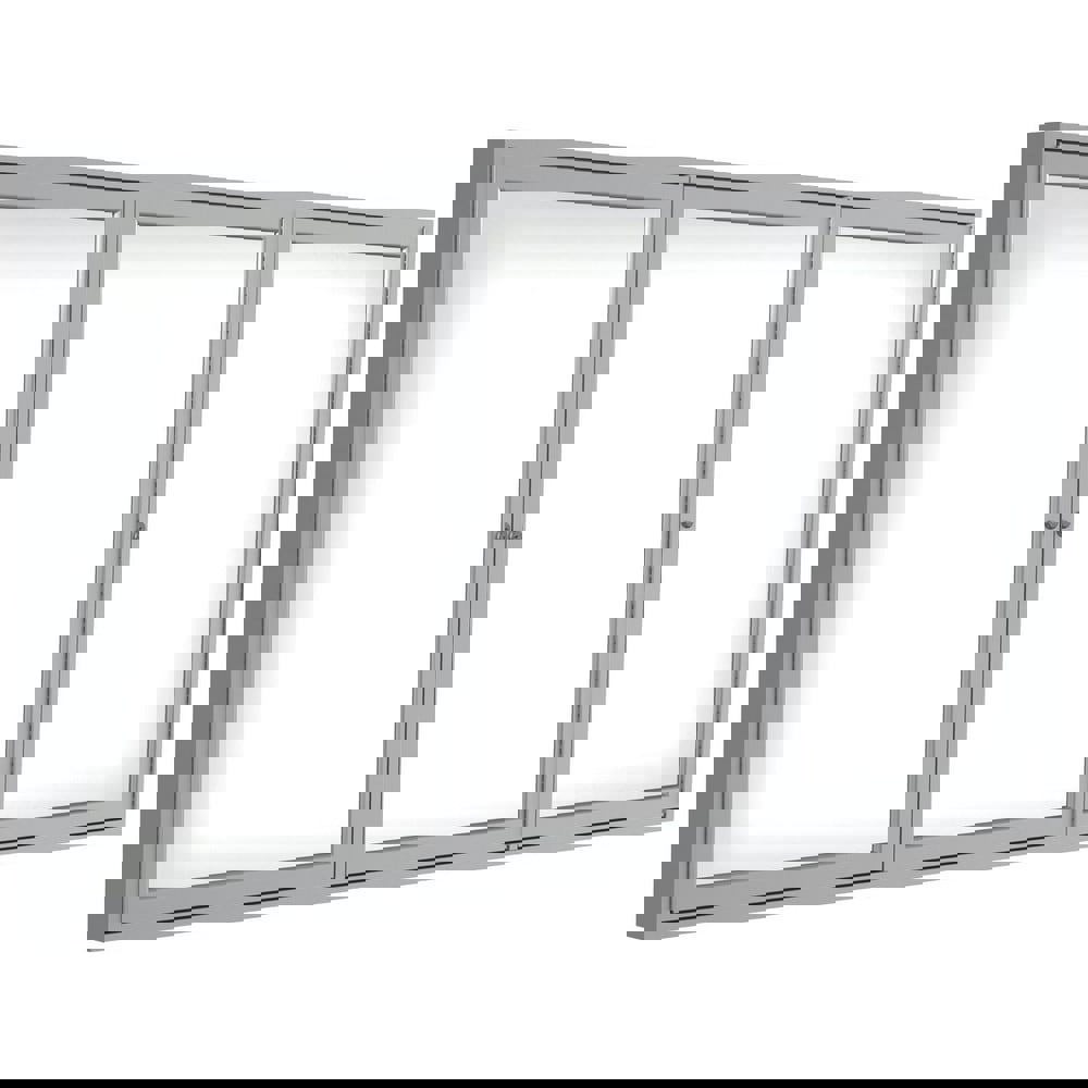 Cork Bulletin Boards; Bulletin Board Type: Dry Erase Combination ; Board Color: White ; Board Material: Laminate ; Width (Inch): 96 ; Height (Inch): 48 ; Frame Material: Aluminum